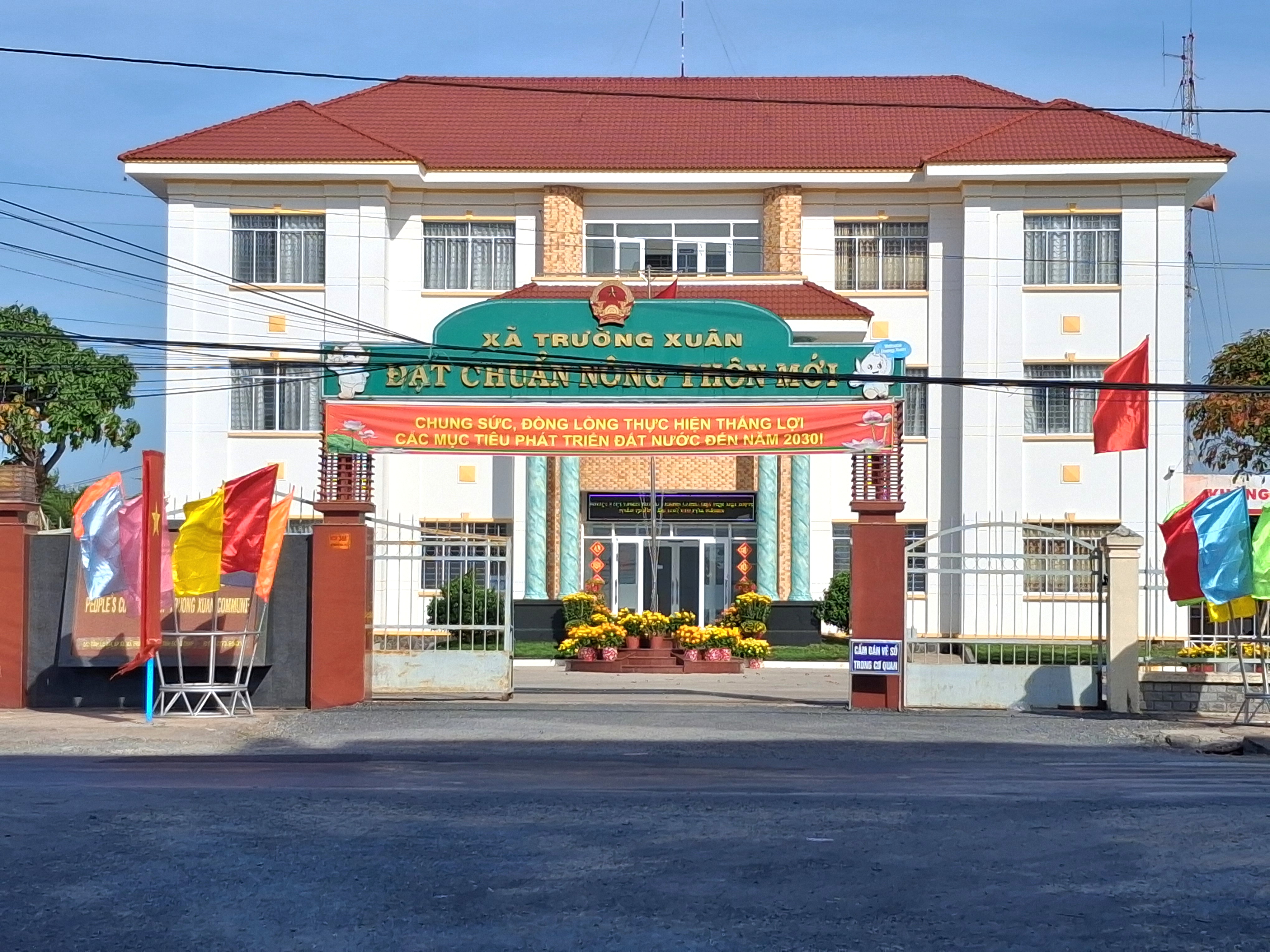 XÃ TRƯỜNG XUÂN ĐẠT CHUẨN NÔNG THÔN MỚI